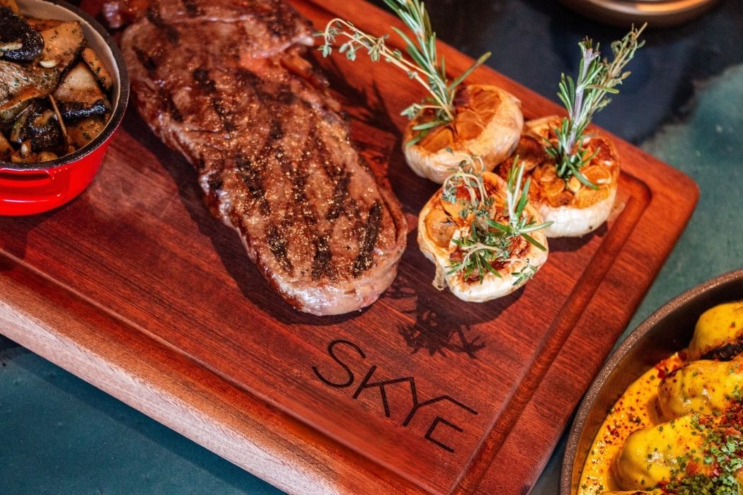 SKYE Roofbar & Brasserie - Father's Day Dish - Ribeye Steak Platter